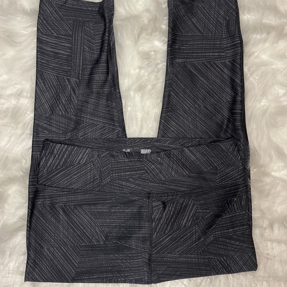 Under Armour Compression Leggings Black/Gray Size S